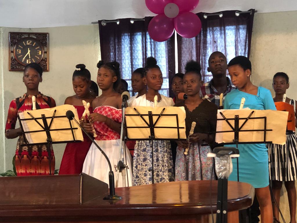 Students perform at PAP Church 36 years celebration